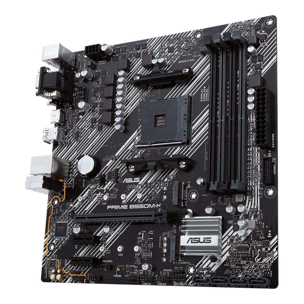 ASUS PRIME B550M-K | MOTHERBOARD AMD AM4 B550 mATX