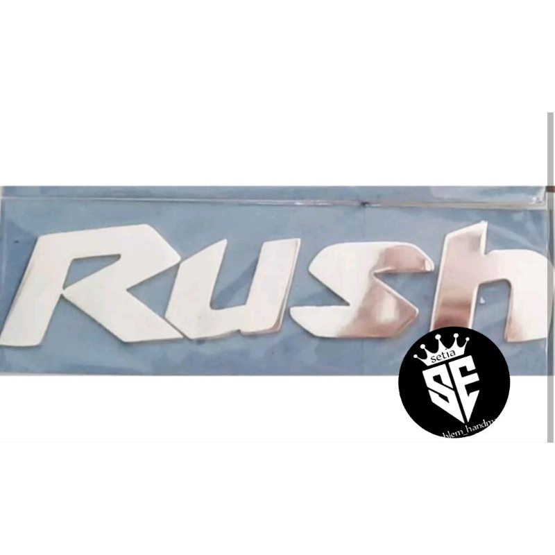 RUSH emblem mobil