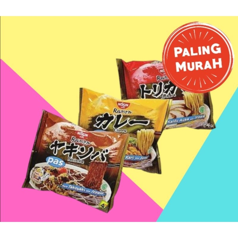 NISSIN GEKIKARA RAMEN INSTAN PORSI PAS 78 GR TERMURAH