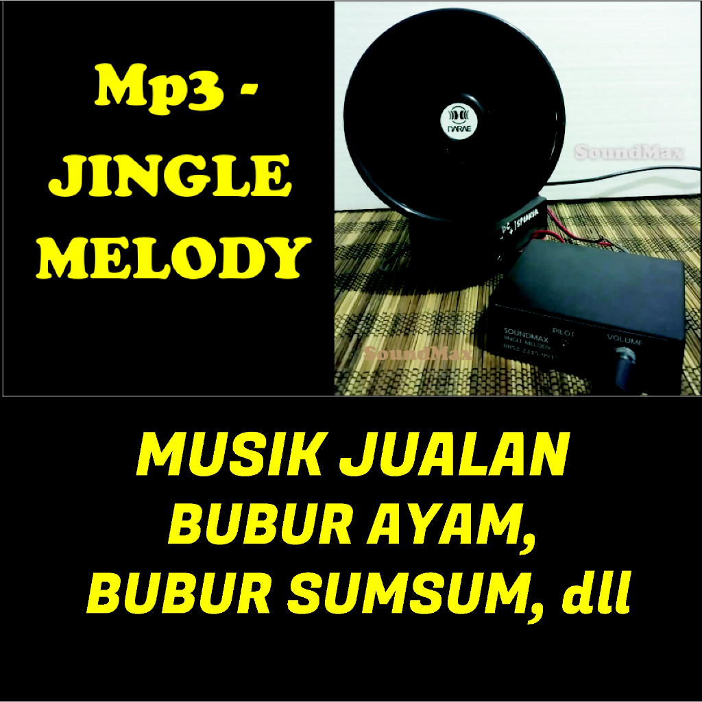 Alat Musik Jualan Bubur Ayam, Bubur Sumsum Candil Kacang Ijo Keliling
