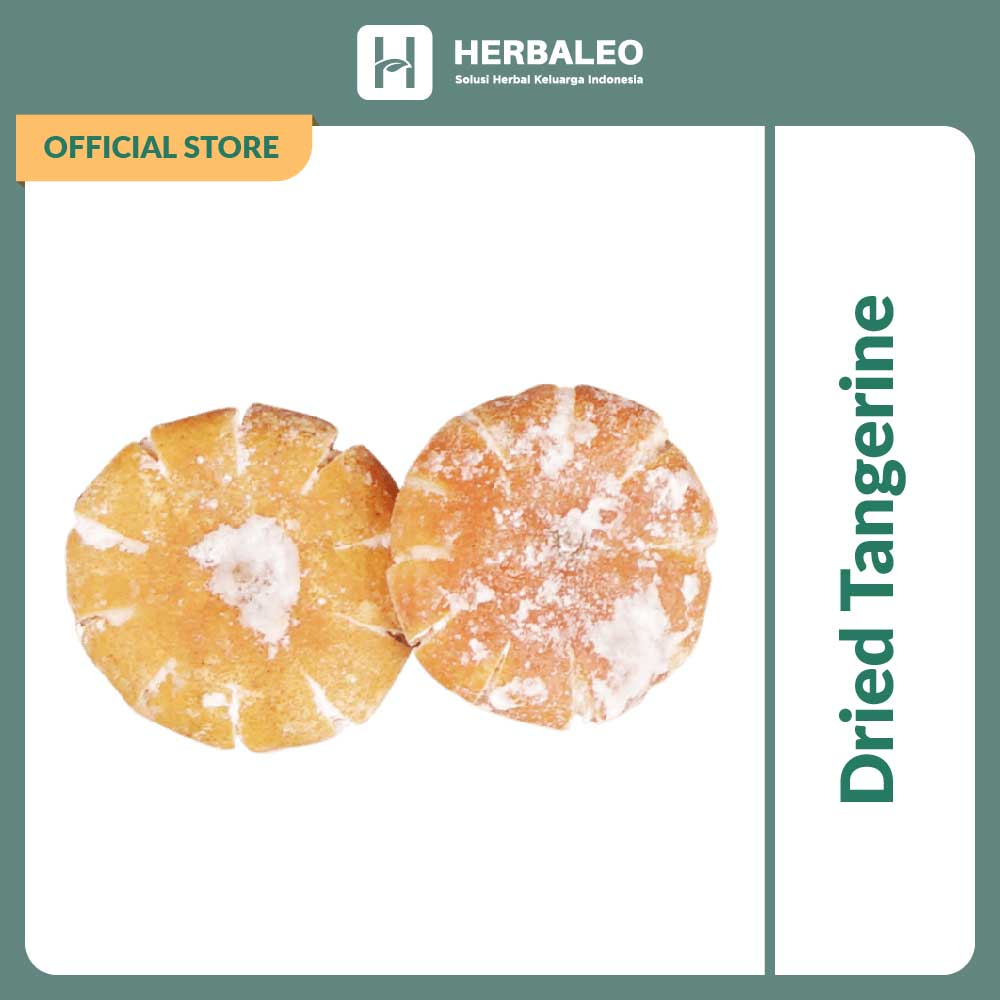 

Herbaleo - Dried Tangerine /Guang Xi Ji Bing / Ji Ping Manisan Jeruk Gepeng 50 gr