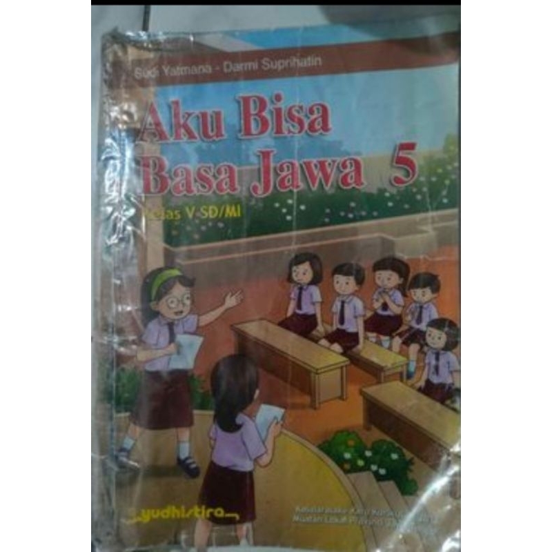 Buku Bahasa Jawa Aku Bisa Basa Jawa SD Kelas 5 Yudistira Kurikulum 2013 Seken Second Preloved