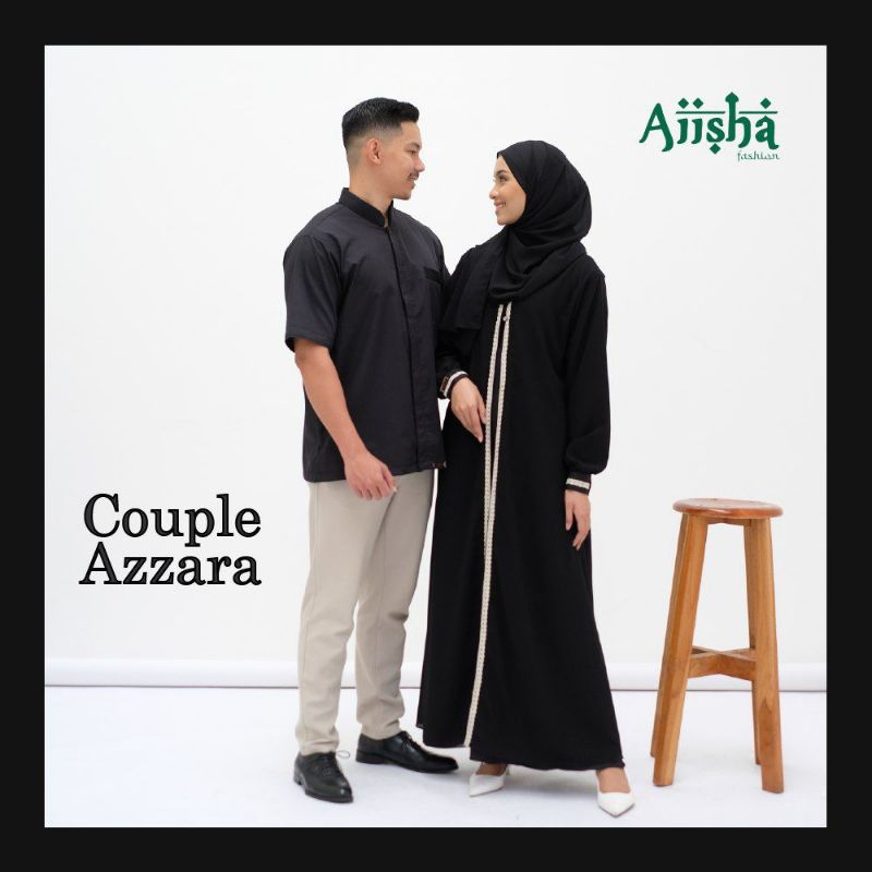 COUPLE SET AZZARA BY AIISHA/ SET ABAYA