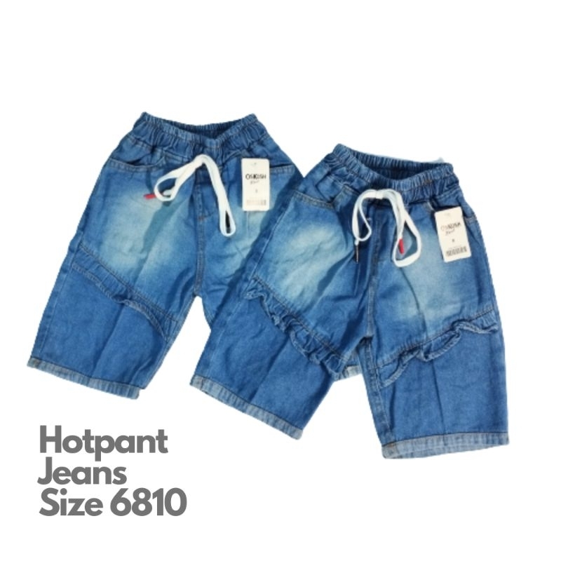 Jeans Anak Pendek Perempuan 6810 (3-6 Thn)