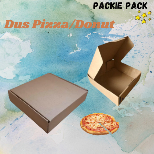 

Kardus/Packaging Pizza Diecut Ukuran 20X15X8 Cm (Pembelian min 10pcs)