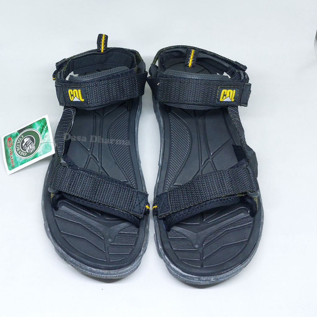 Sandal Gunung Barnet Pria Arizona King HItam Olive Size 39 - 43 Original