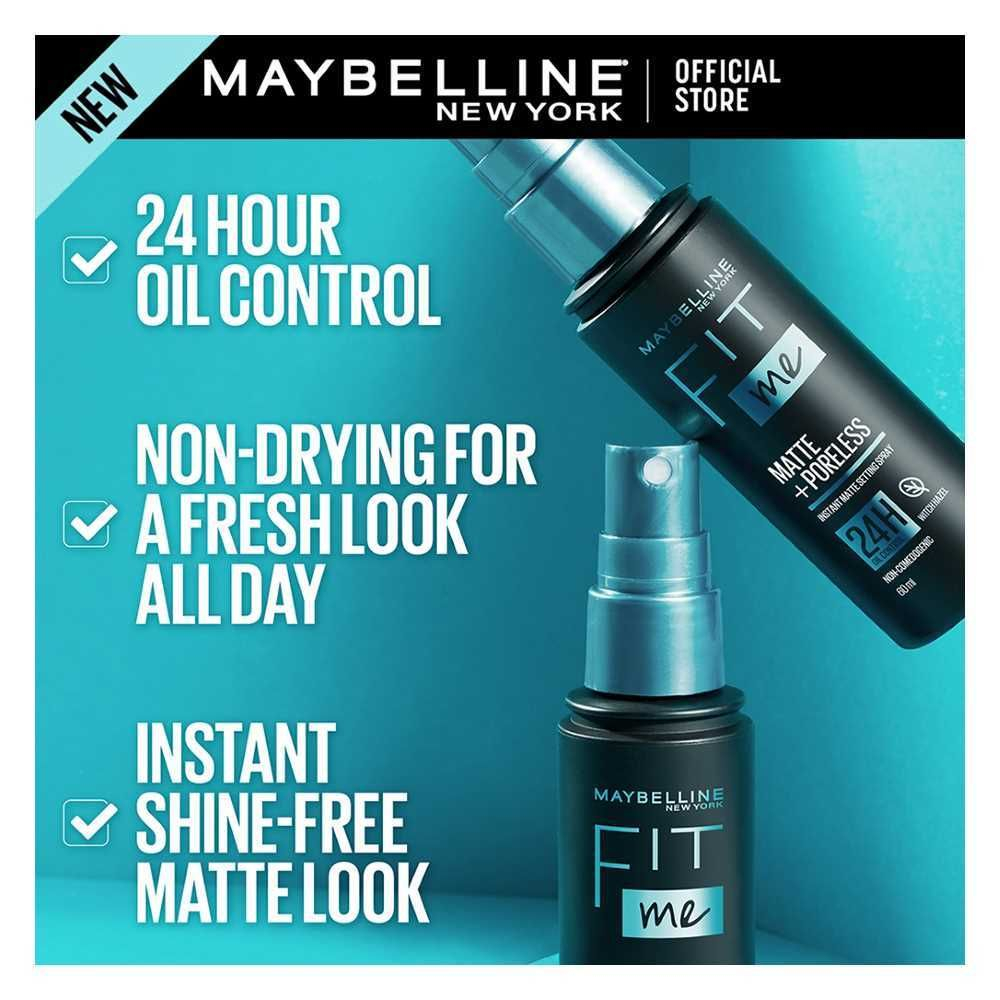 Maybelline Fit Me 24H Matte + Poreless Setting Spray 60ml