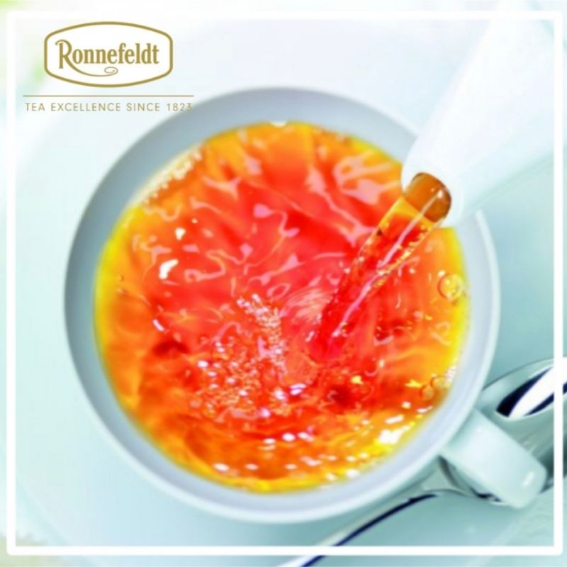 RONNEFELDT TEAVELOPE CLASSIC GREEN - ENGLISH BREAKFAST - VERBENA - CAMOMILE KAMILLE - JASMINE TEA 1,5 G