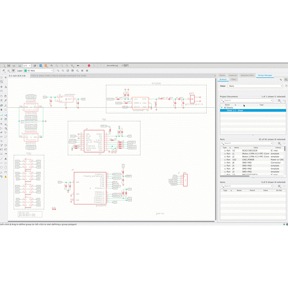 Autodesk EAGLE Premium 9.6.2 Software PCB Design