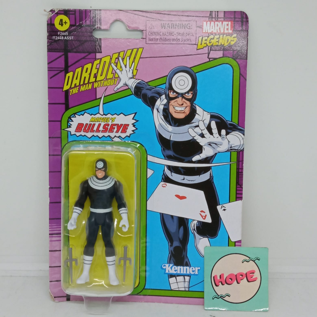 Marvel Legends Kenner Bullseye Daredevil The Man Without Fear Original Hasbro