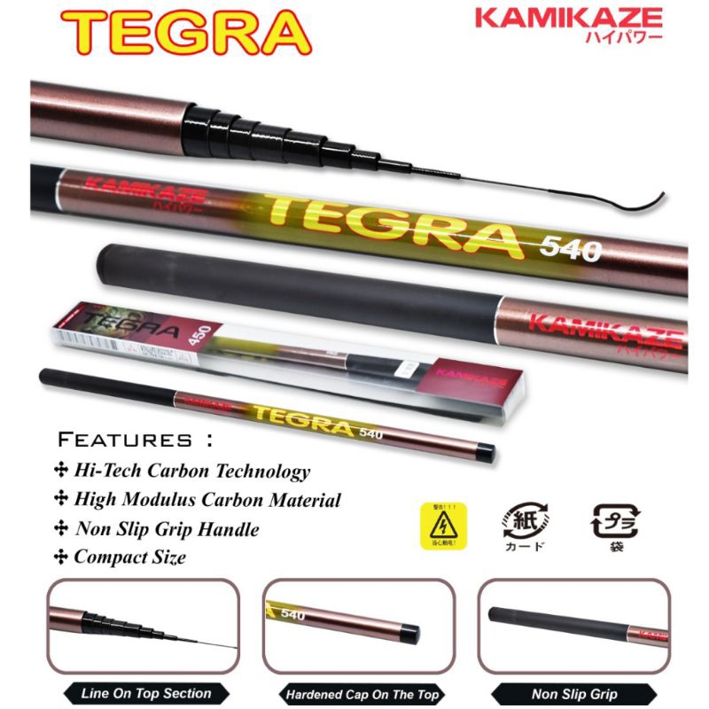 Joran Tegek Kamikaze Tegra 270/360/450/540 Carbon