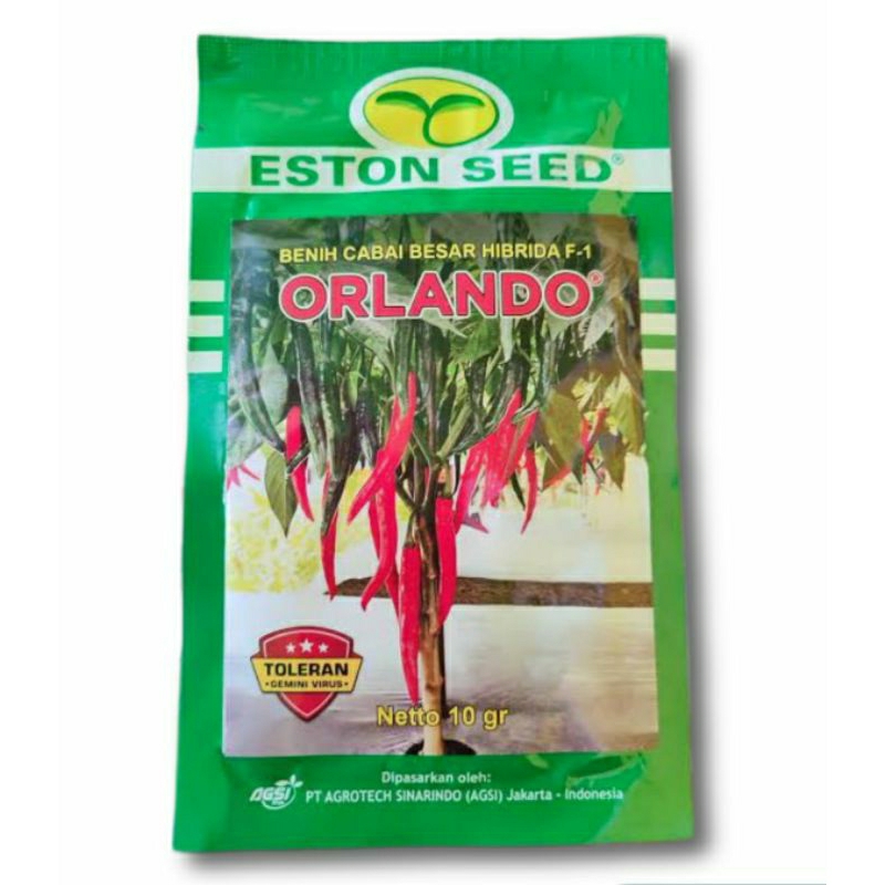 Benih cabe ORLANDO F1 - Bibit cabai Hibrida ORLANDO F1 original isi 10 gram