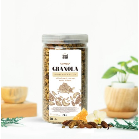 

Granola Timur Tengah Original 500gr Almond Mete | Sereal Oatmeal Diet Sehat