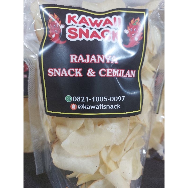 

Keripik Singkong Premium Original Gurih Asin Murah 3000an