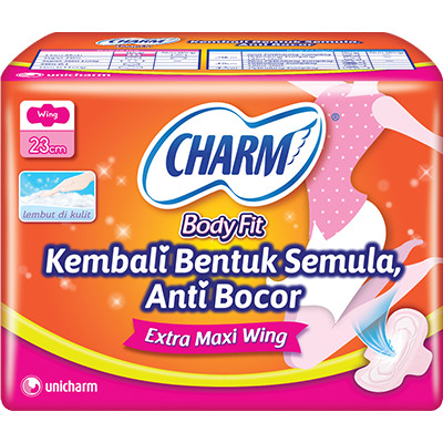 Charm Body Fit Extra Maxi Wing