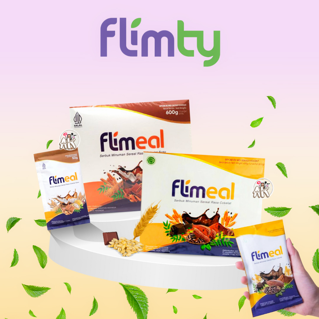 FLIMEAL (1 BOX ISI 12 SACHET) SEREAL MEAL REPLACEMENT