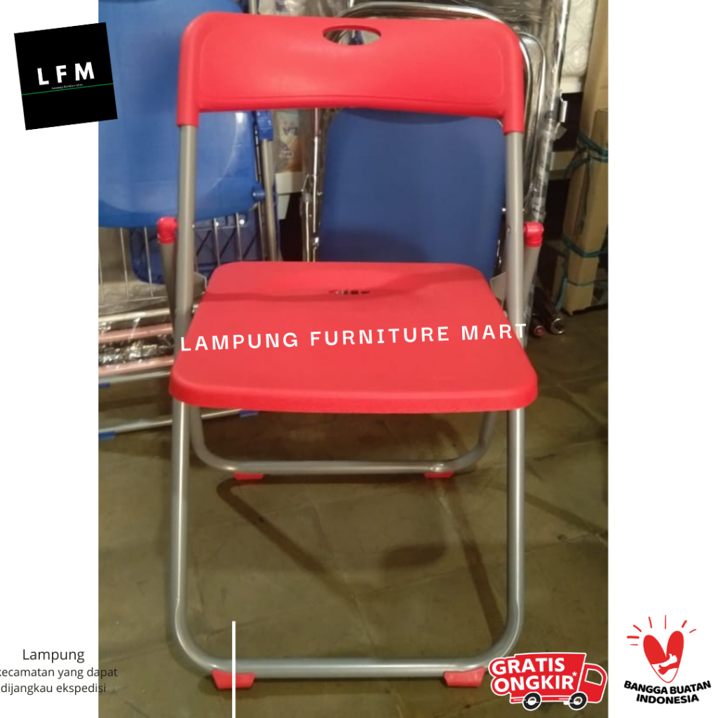 Kursi Lipat / kursi Plastik / Kursi Santai - LFM Lampung