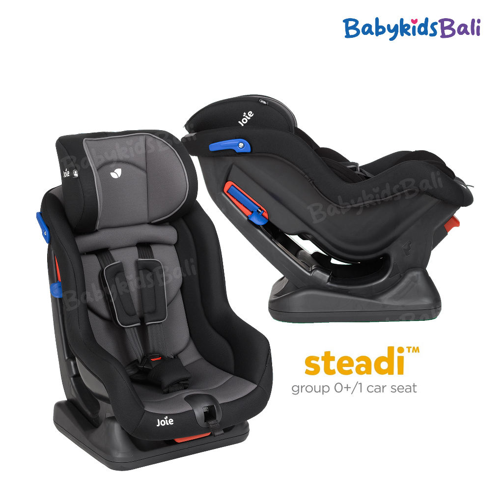 Car Seat Joie Steadi Coal Baby Safety &amp; Comfortable Car Seat / Kursi Mobil Bayi