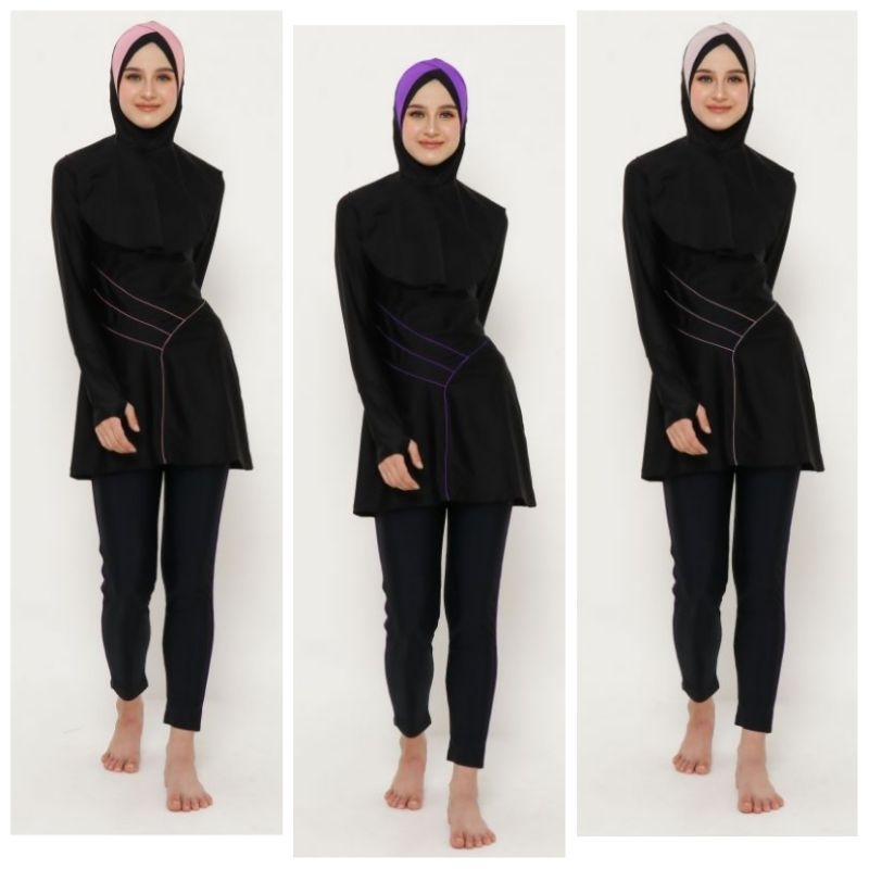 Baju Renang Wanita Muslimah Diving Myra Swimwear