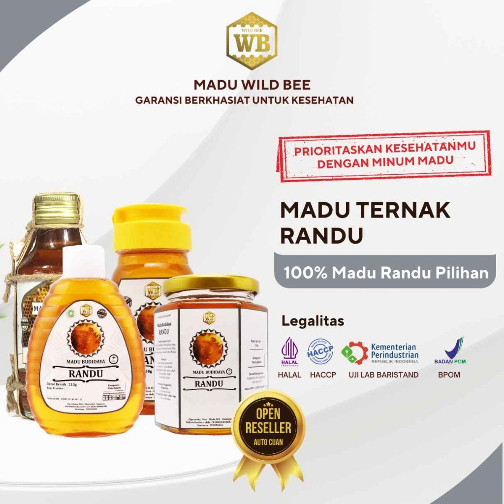 

Madu Randu Asli / Lebah Apis Melifera - Wild Bee -Mini