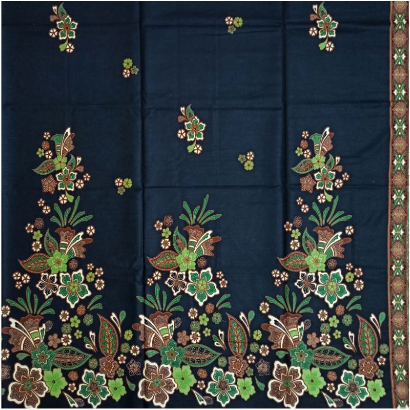 Kain Batik Primisima Katun motif Bunga Teratai