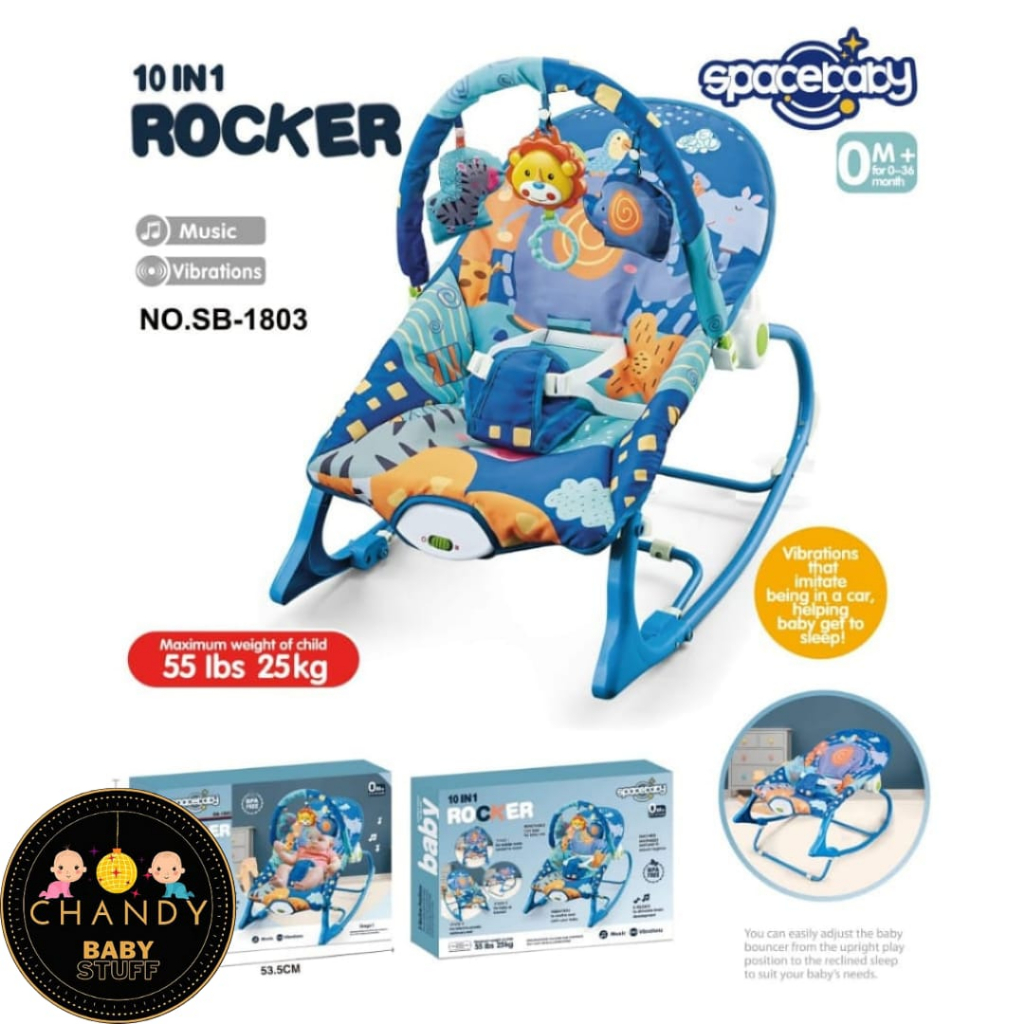 BOUNCER 10 IN 1 SPACE BABY SB 1803 NEW