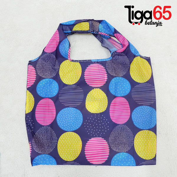 365 BAG #40880 Tas Tangan / Ecobag / Tas Lipat / Tas Jinjing Lipat Estetik Bahan Parasut Premium