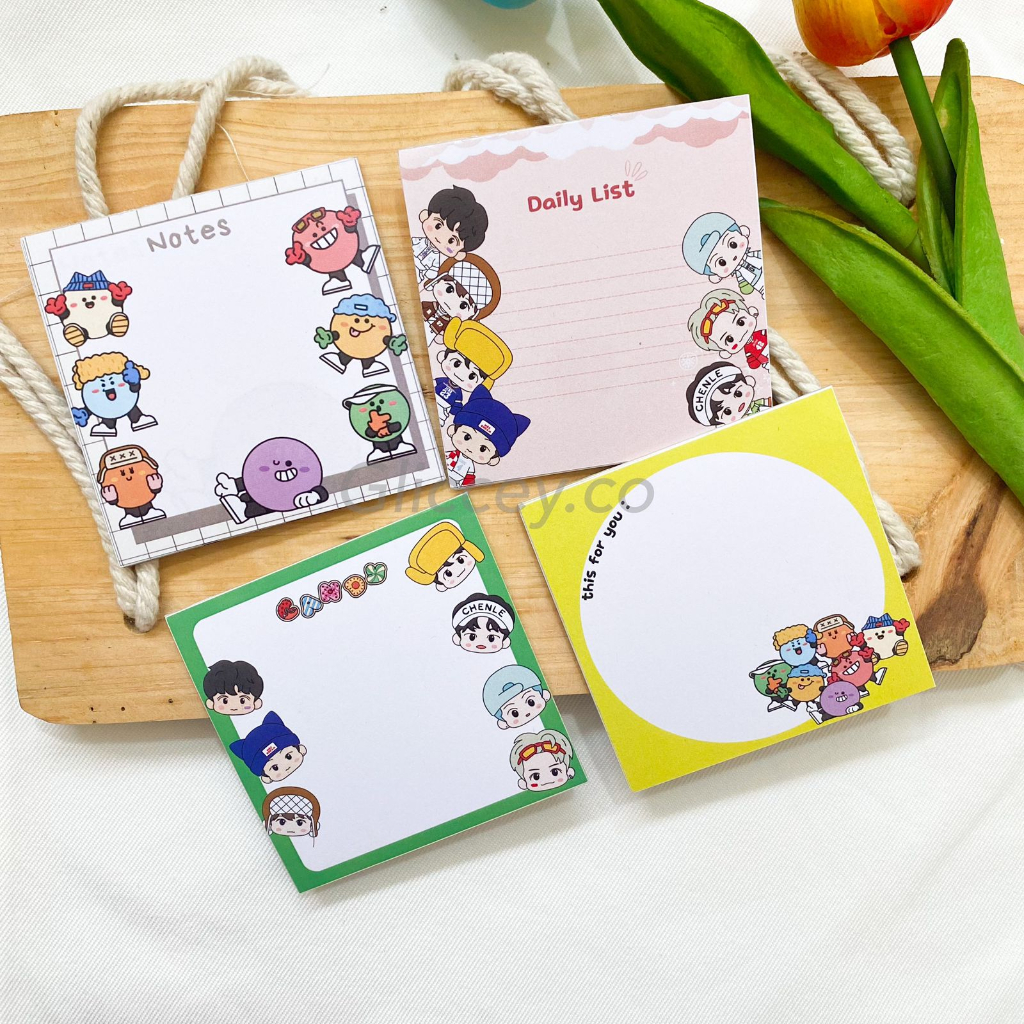 

MEMOPAD CANDY NCT DREAM || NOTEPAD STICKY NOTES NCT