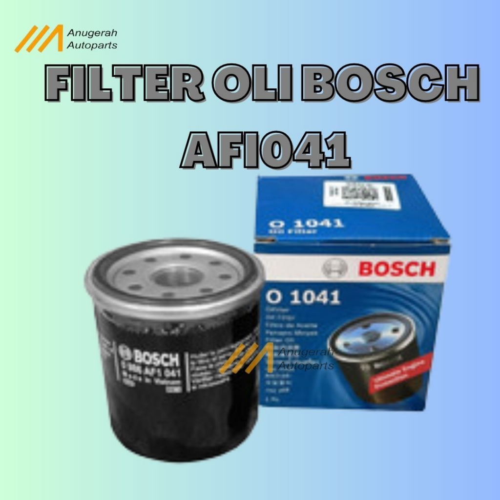 FILTER OLI MOBIL - BOSCH | TOYOTA | COROLLA | YARIS | VIOS | SOLUNA