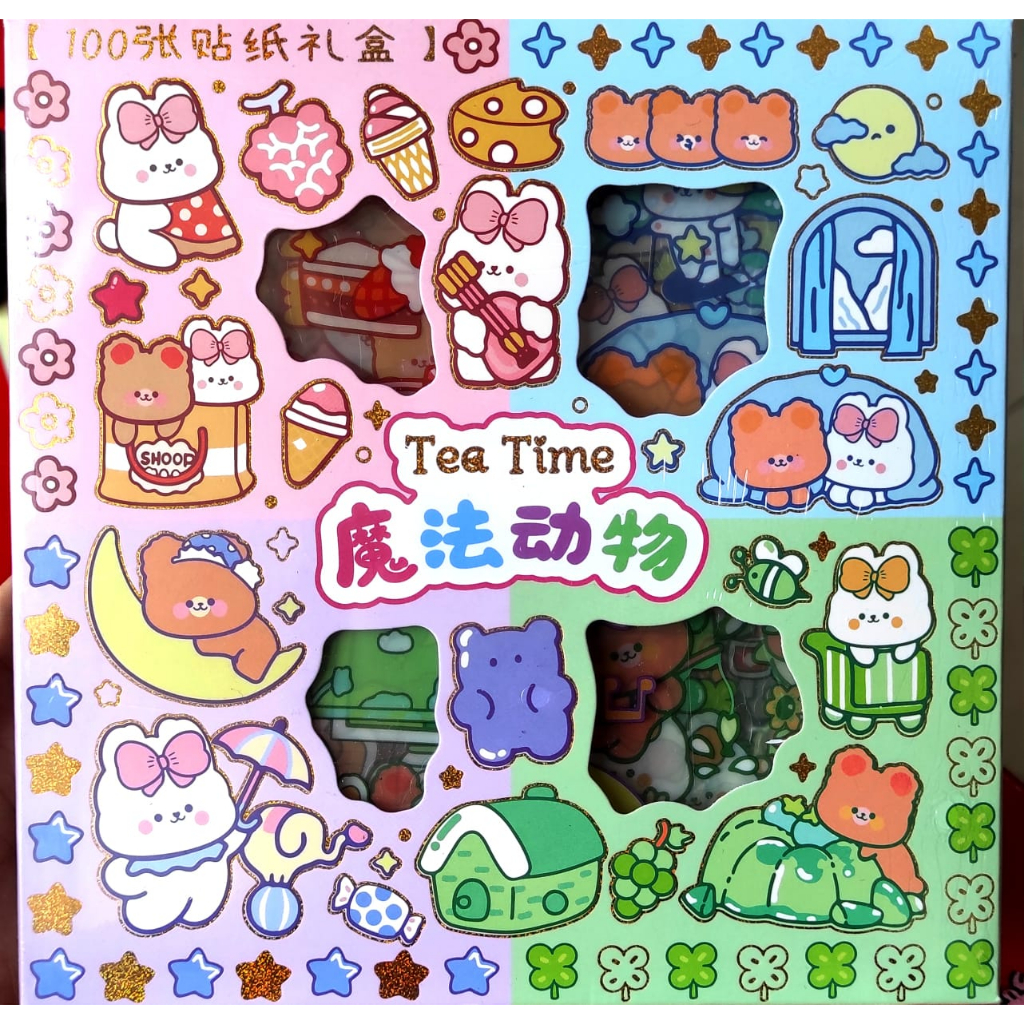 

COD - Stiker baby momo nono KURUMI Sticker Deco /Scrapbook Momo Girl Sticker Tumbler / Binder /Diary