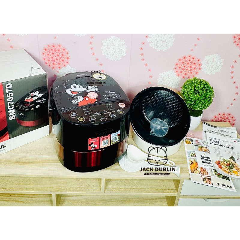 RICE COOKER MAGIC COM YONGMA SMC8027 SMC 7057D 7057 D SMC 8027 PANCI CERAMIC DIGITAL GARANSI RESMI 2 TAHUN