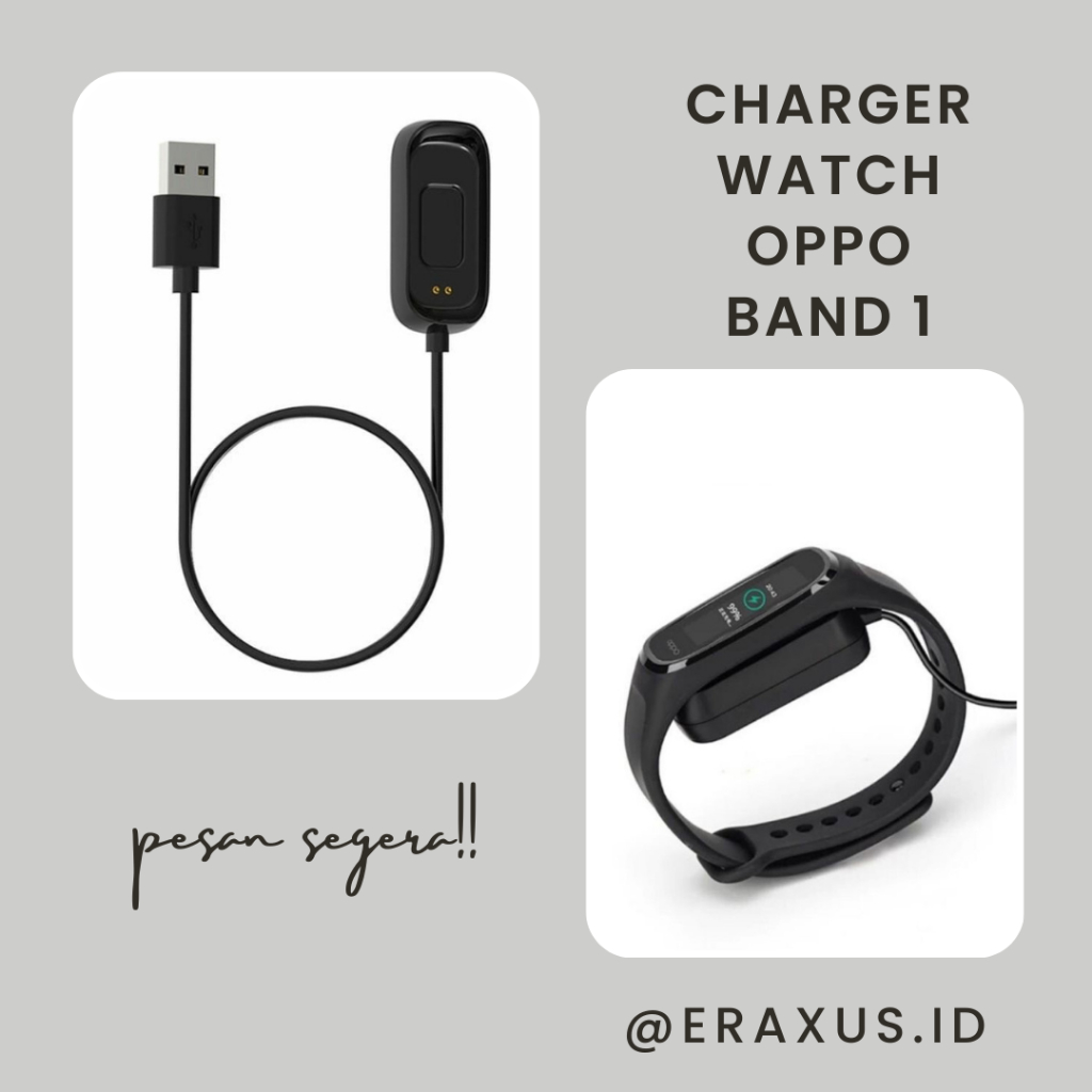 Eraxus Charger Oppo Band 1 / Kabel Charger Magnetic usb untuk Smartband Oppo Band 1 / Cable Charger 