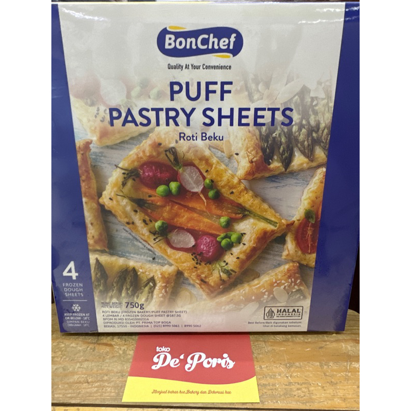 

Bonchef Puff Pastry Sheet 750grm