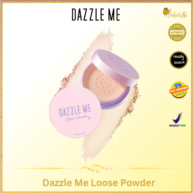 DAZZLE ME ALWAYS SETTING LOOSE POWDER BPOM | LONGLASTING |BEDAK TAPUR