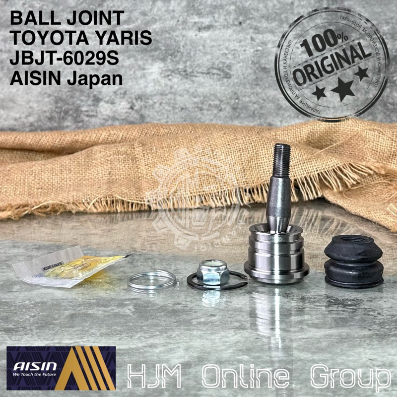 BALL JOINT LOW ARM SAYAP TOYOTA YARIS VIOS JBJT-6029S AISIN Japan