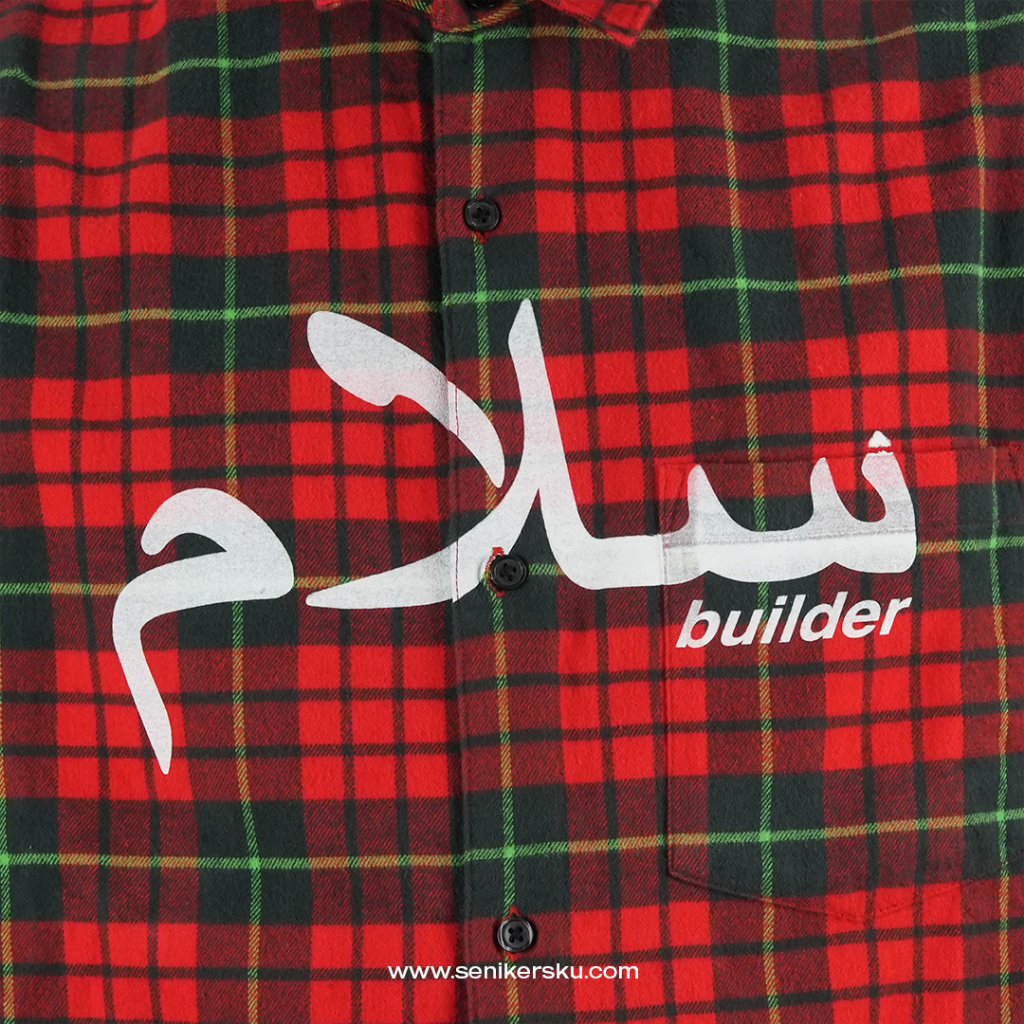 Supreme Undercover Flannel Shirt Red Plaid