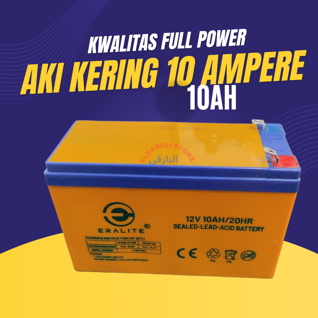 Battery Aki ERALITE 10Ah 12V