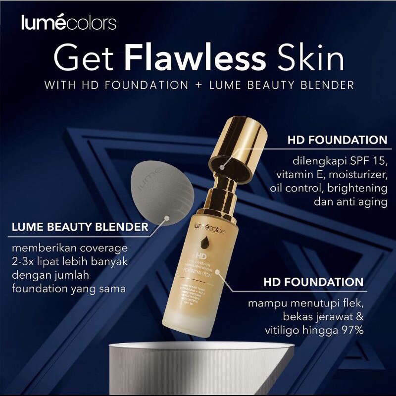 Lumecolors Foundation HD Full Coverage