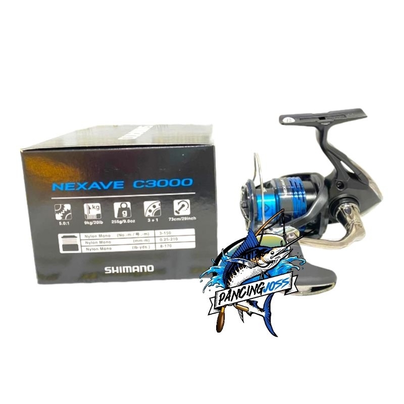 REEL SPINNING SHIMANO NEXAVE C3000 FI NEW 2021