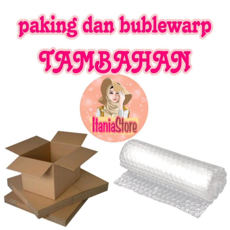 

kardus paking dan bubble wrap