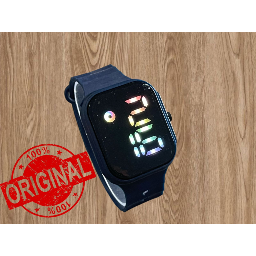 (SS) BISA COD JAM TANGAN PRIA WANITA DIGITAL FASHION KOREA C1-9 ANTI AIR