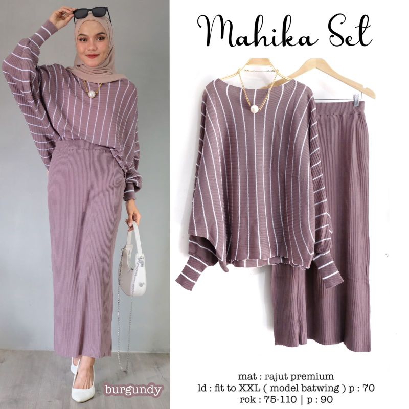 MAHIKA/INATA SETELAN BAJU WANITA