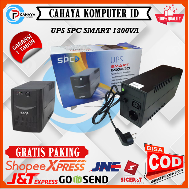 UPS SPC Smart  - 1200 VA Murah Garansi 1 Tahun