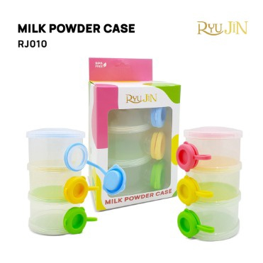 RYU JIN BABY MILK POWDER TEMPAT SUSU BUBUK BAYI 3 SUSUN RJ-010