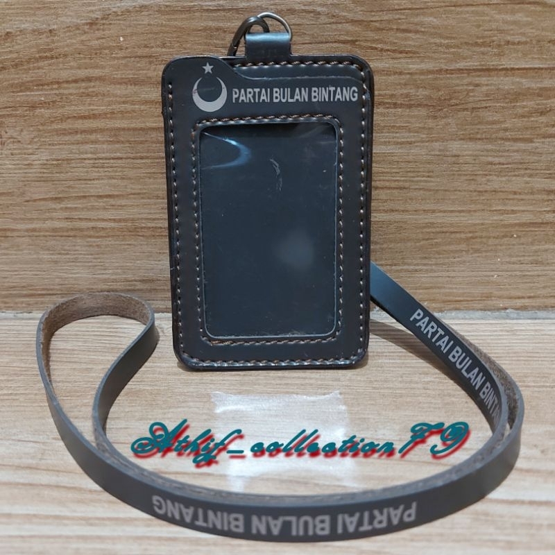 

Tempat Id Card Kulit Partai Bulan Bintang Holder Id Card PBB