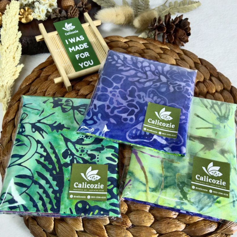 Calicozie Kain Perca Batik Bali Isi 10 Lembar Random