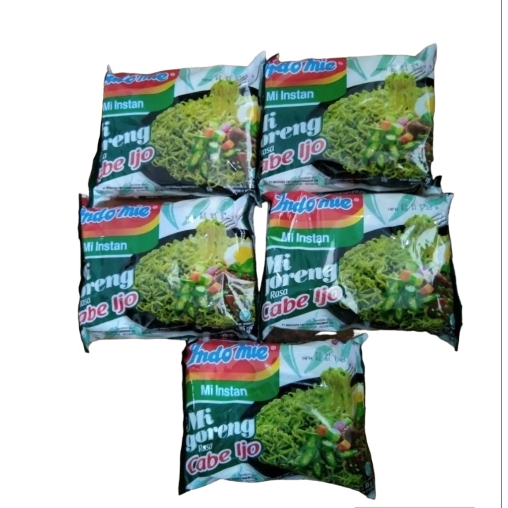 

Indomie Goreng Cabe Ijo - 5 Pcs