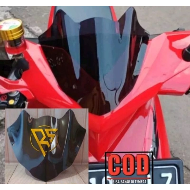 Visor Honda Beat Karbu Model Batman Kualitas Terbaik