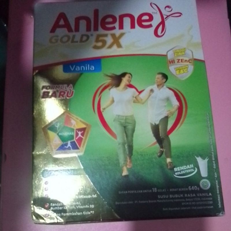 

susu Anlene gold 640 gram