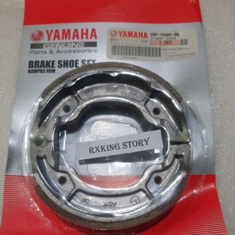 Kampas rem belakang rx king scorpio vixion old